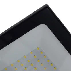 PRIOS LED-kohdevalaisin ulos Maikel, 100 W, 8000 lm, metalli