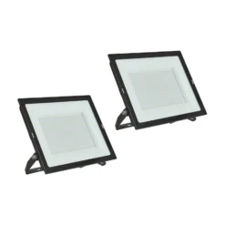 Prios LED-kohdevalaisin ulos Maikel, 200 W, metalli, 2 kpl