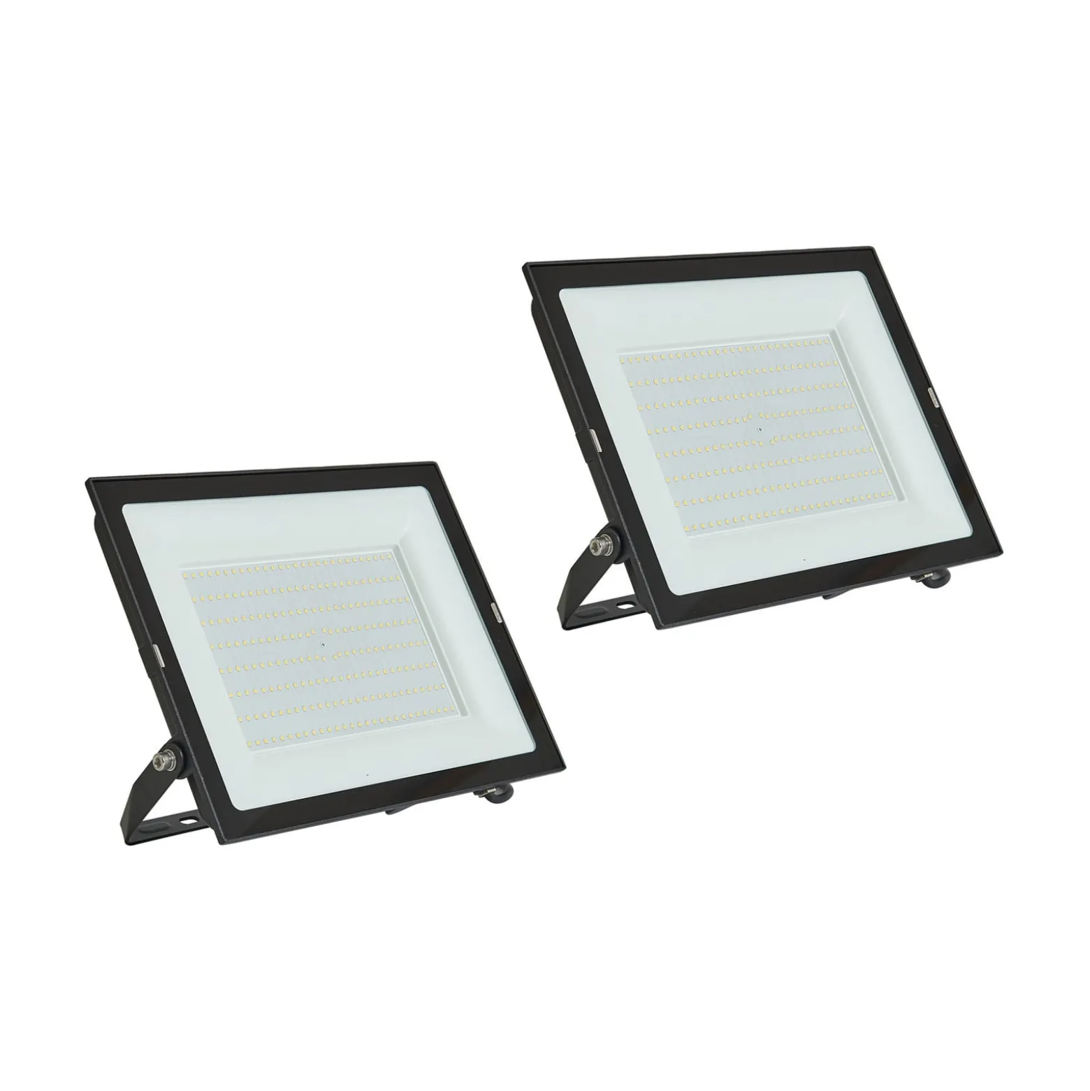Prios LED-kohdevalaisin ulos Maikel, 200 W, metalli, 2 kpl