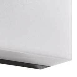 PRIOS LED-ulkoseinävalaisin Teekon, antrasiitti, anturi, IP44