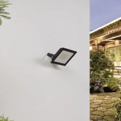 Prios LED-ulkovalaisin Maikel, 50W, 4000lm, metallia