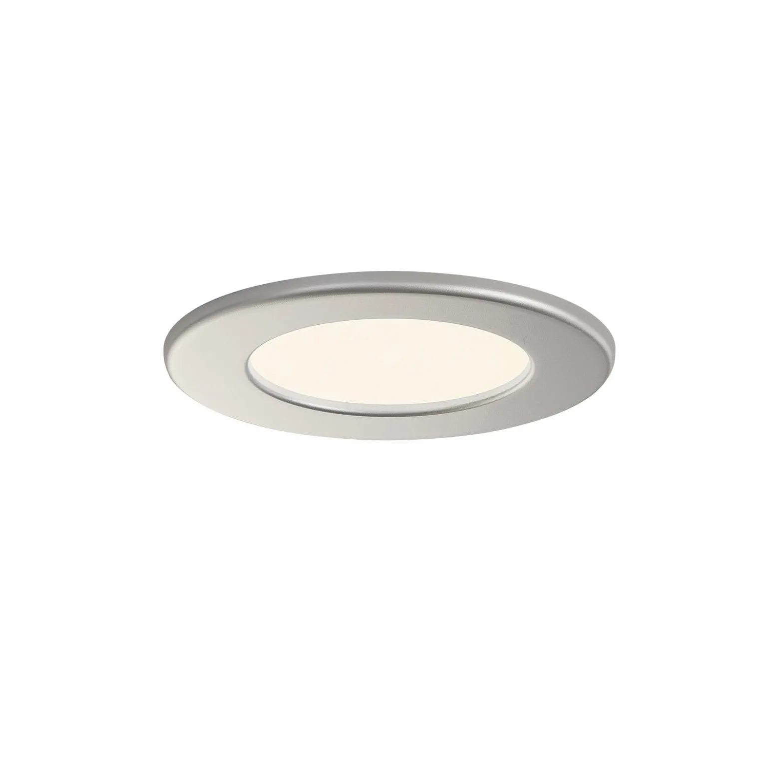 Prios LED uppoasennusvalaisin Cadance, hopea, 12 cm, 3 kpl, CCT-sarja