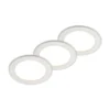 Prios LED uppoasennusvalaisin Cadance, valkoinen, 17 cm, 3 kpl, CCT-mittaussarja
