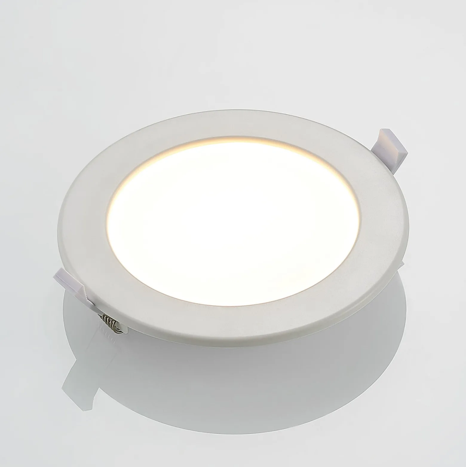 Prios LED uppoasennusvalaisin Cadance, valkoinen, 17 cm, 3 kpl, CCT-mittaussarja