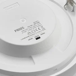 Prios LED uppoasennusvalaisin Cadance, valkoinen, 24cm, 10 kpl:n sarja, CCT-arvo
