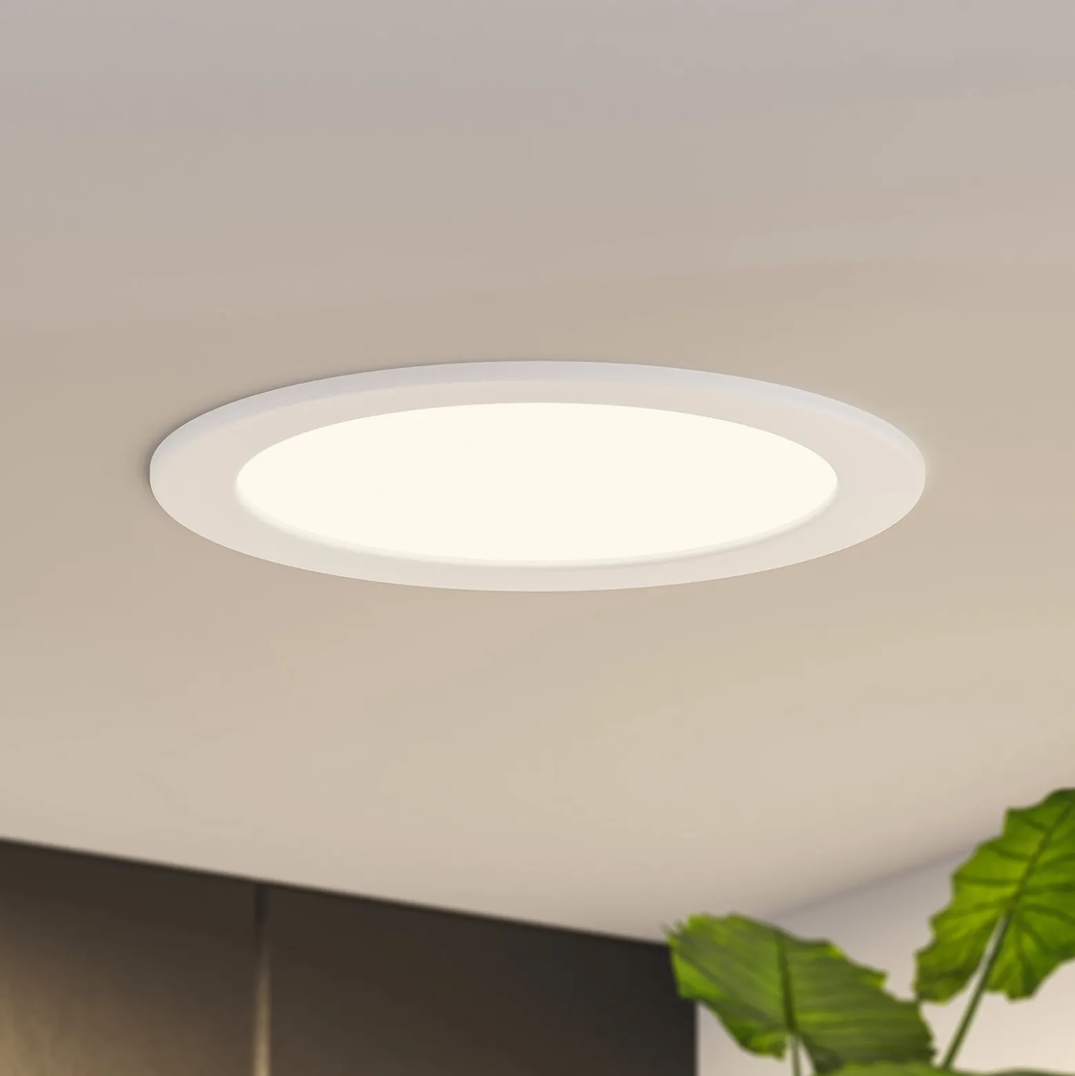Prios LED uppoasennusvalaisin Cadance, valkoinen, 22 cm, 10 kpl:n sarja,