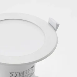 Prios LED uppoasennusvalaisin Rida, 10 kpl, valkoinen, 12 cm, CCT, IP44