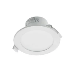 Prios LED uppoasennusvalaisin Rida, 10 kpl, valkoinen, 12 cm, CCT, IP44