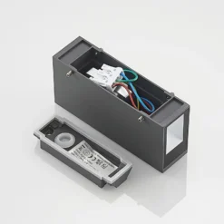 Prios Loriava LED-ulkoseinävalaisin, tummanharmaa