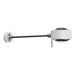 Puk Maxx Hotel LED, 30cm, kirkkaat linssit, matta valkoinen