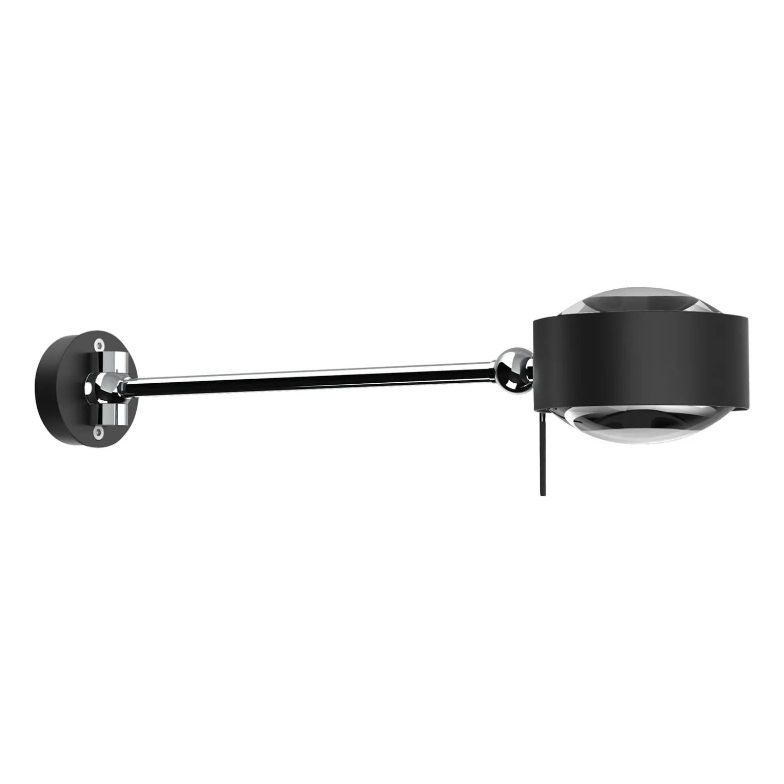 Puk Maxx Hotel LED, 30cm Linssit kirkkaat, musta matta