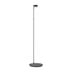 Puk Mini Floor Mini Single LED matto/selkeä antrasiitti Puk Mini Floor