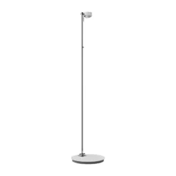 Puk Mini Floor Mini Single LED matto/selkeä, valkoinen