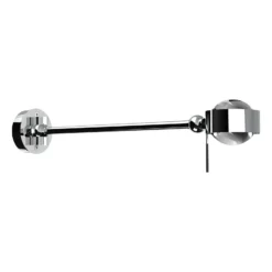 Puk Mini Hotel G9, 30cm, kirkkaat linssit, kromi
