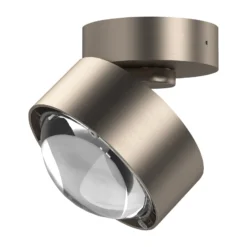 Puk Mini Move LED, kirkas linssi, matta nikkeli
