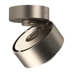Puk Mini Move LED, kirkas linssi, matta nikkeli