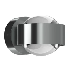 Puk Mini Wall LED 2x8W Linssit kirkkaat, matta kromi