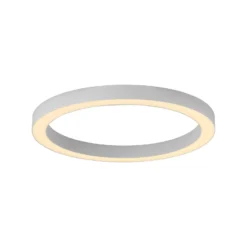 PURE Lines -LED-kattovalaisin, halkaisija 50 cm, valkoinen CCT, kaukosäädin