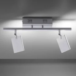 PURE Mira-LED-valaisin 2 valoa kaukosäädin CCT alu