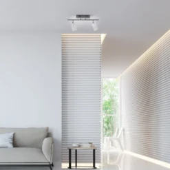 PURE Mira-LED-valaisin 2 valoa kaukosäädin CCT alu