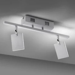 PURE Mira-LED-valaisin 2 valoa kaukosäädin CCT alu