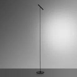 PURE Tutua -LED-lattiavalaisin, anturihimmennin, musta