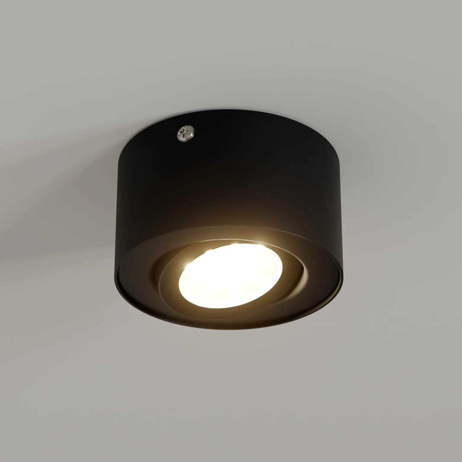 Putki LED-kattovalaisin, musta