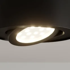 Putki LED-kattovalaisin, musta