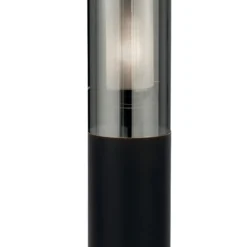 Pylväsvalaisin Batton, IP44, musta, korkeus 90 cm, metallia