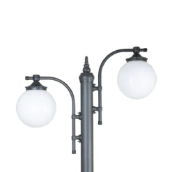 Pylväsvalaisin Madeira 2-valoinen antrasiitti