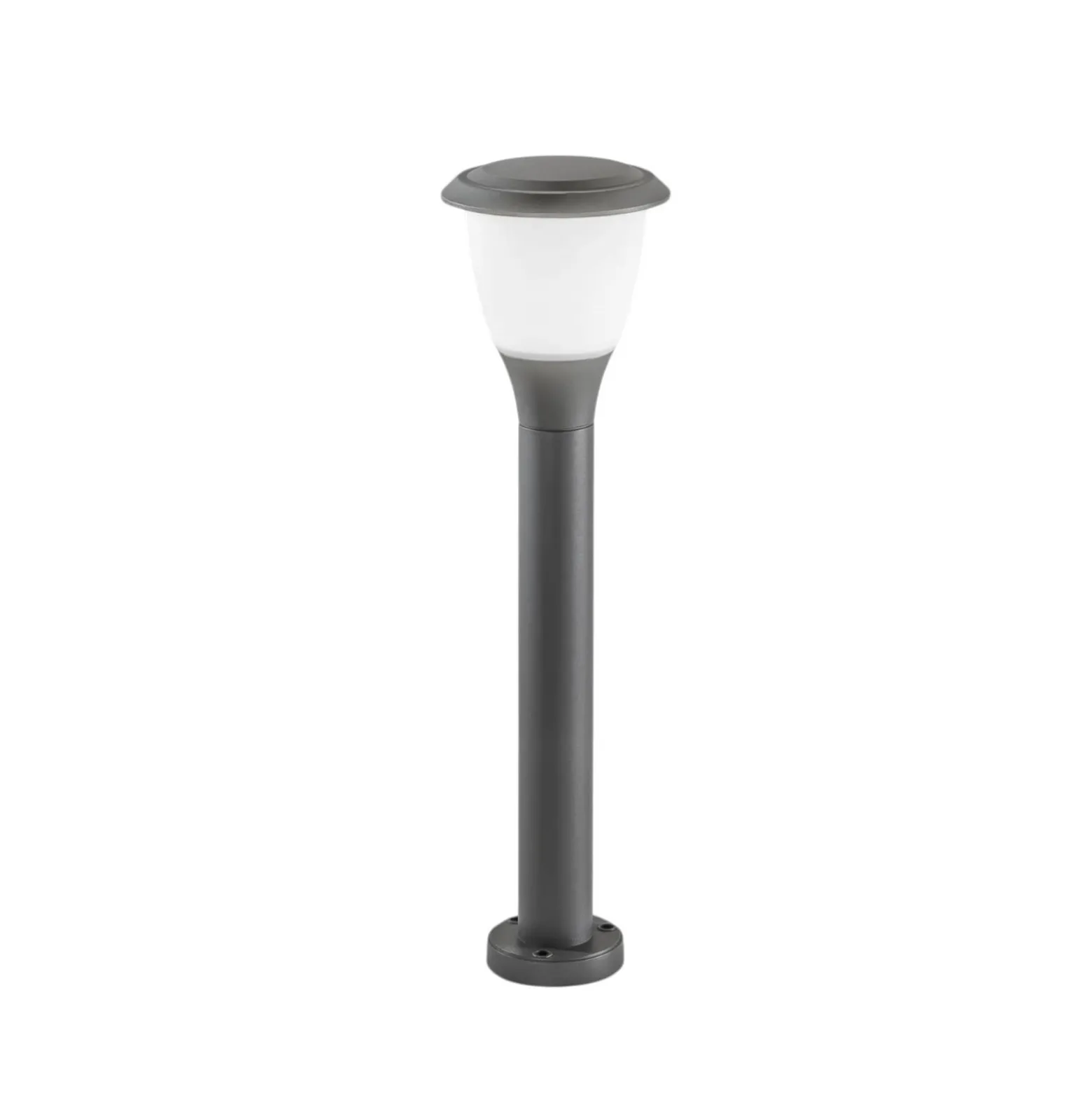 Pylväsvalaisin Thiago, 60 cm, tummanharmaa, metalli, E27, IP65