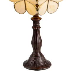 Pöytälamppu 5LL-6095 tiffany-tyyliä, beige