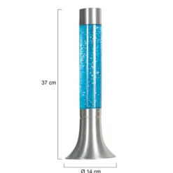 Pöytälamppu Volcan 4188, teräs, kimaltava, E14