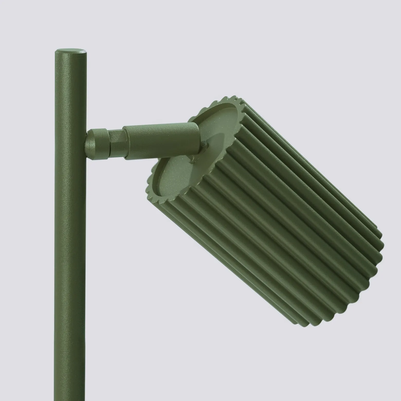 Pöytävalaisin ALORA, korkeus 43 cm, oliivinvihreä, metalli, GU10
