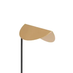 Pöytävalaisin Corner, musta/kultainen, korkeus 57 cm, E14