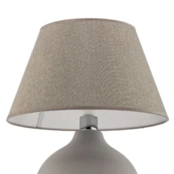 Pöytävalaisin Sfera, korkeus 53 cm, sementti/harmaa
