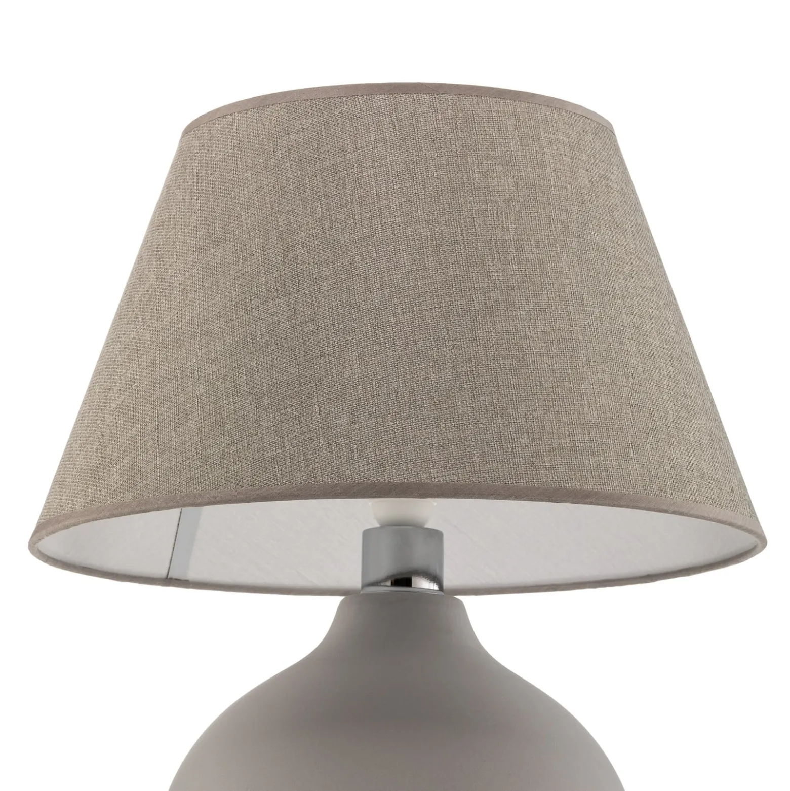 Pöytävalaisin Sfera, korkeus 53 cm, sementti/harmaa