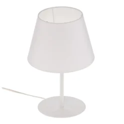 Pöytävalaisin Soho, kartiomainen, korkeus 33 cm, valkoinen