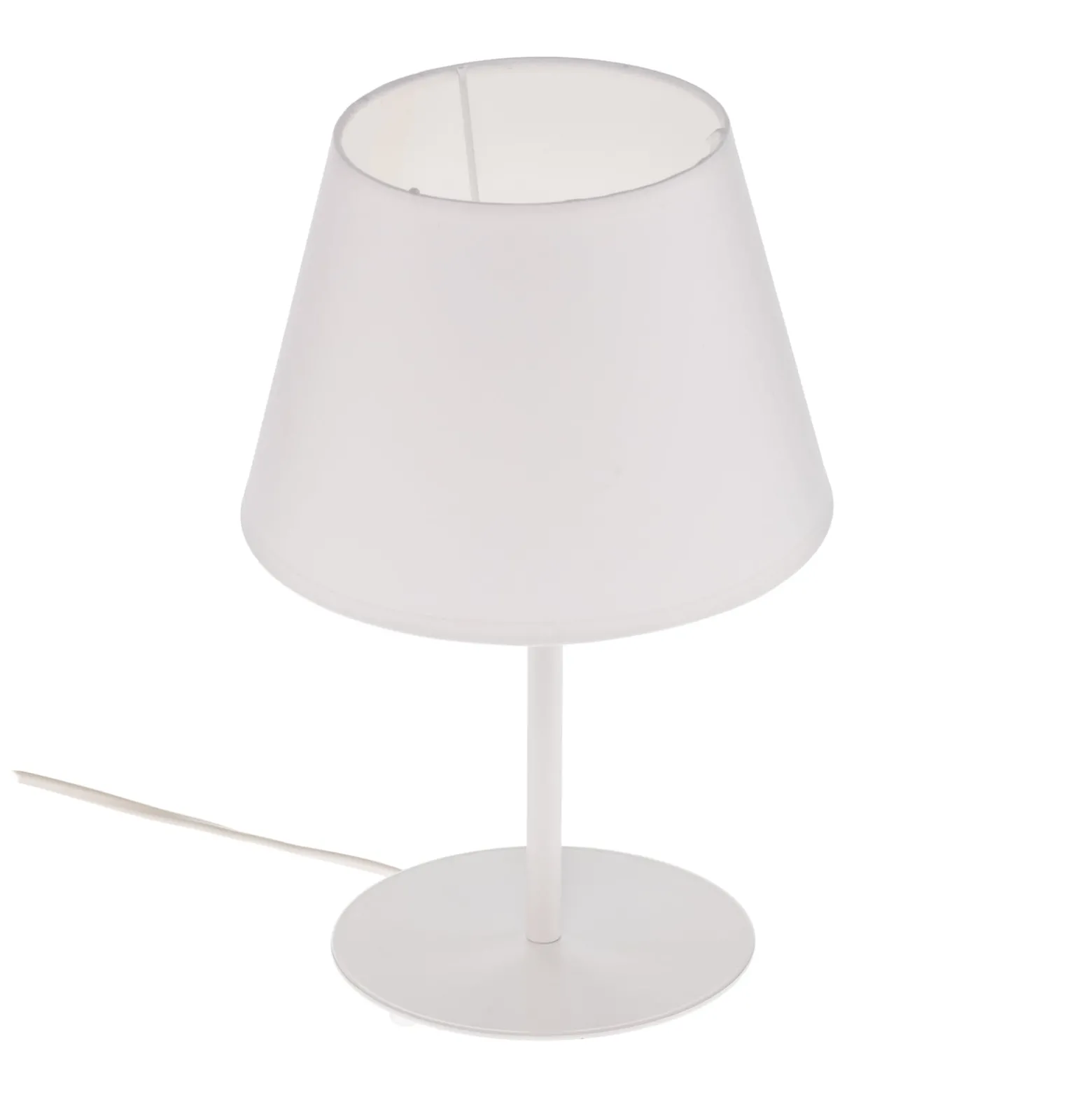 Pöytävalaisin Soho, kartiomainen, korkeus 33 cm, valkoinen