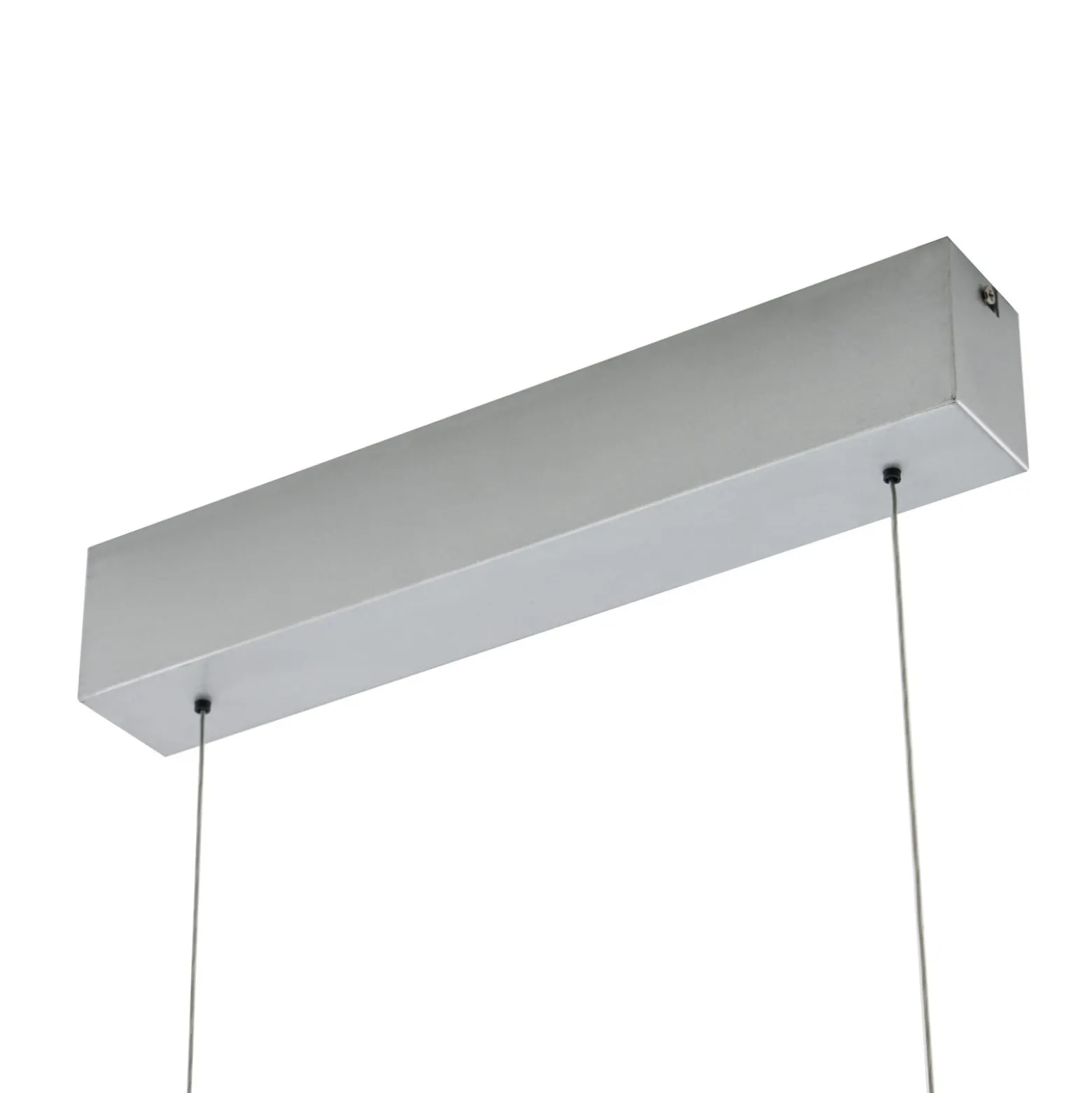 Quitani LED-riippuvalaisin Lisene, pähkinä/hopea, CCT 117 cm, himmennettävä