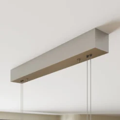 Quitani LED-riippuvalaisin Nora, luonnonvärinen tammi, pituus 118 cm