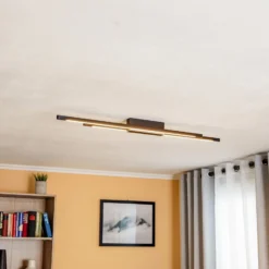 Quitani Talon LED kattovalaisin 2fl musta anodisoitu