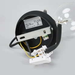 Radio-design-seinävalaisin, musta