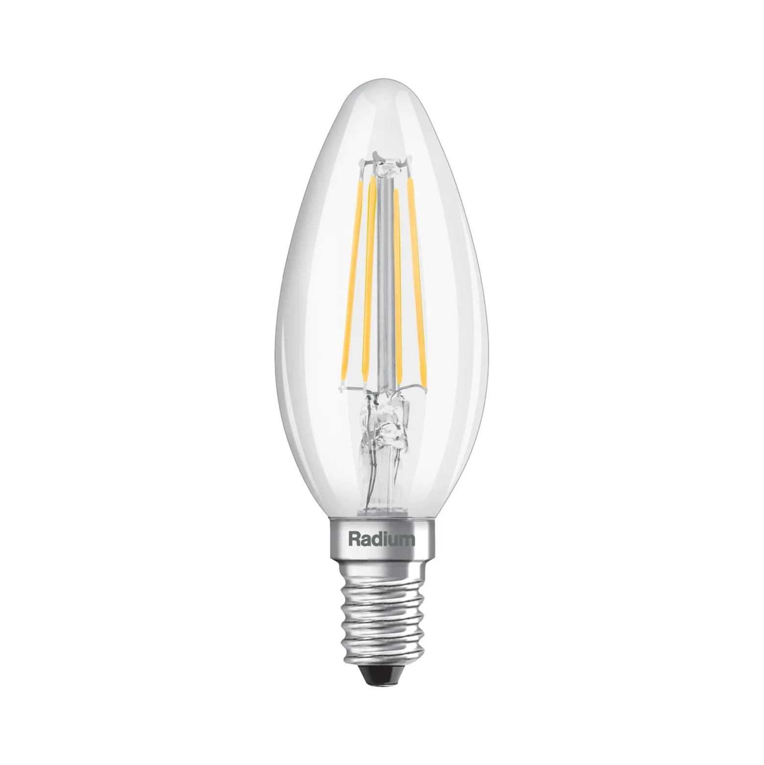Radium LED-kynttilävalaisin Essence, hehkulanka, E14 4W, 827, 470lm