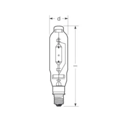RADIUM monimetallilamppu E40 2050W HRI-T D/I kirkas
