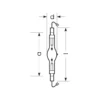 RADIUM monimetallilamppu K12s 1000W HRI-TS NDL/S