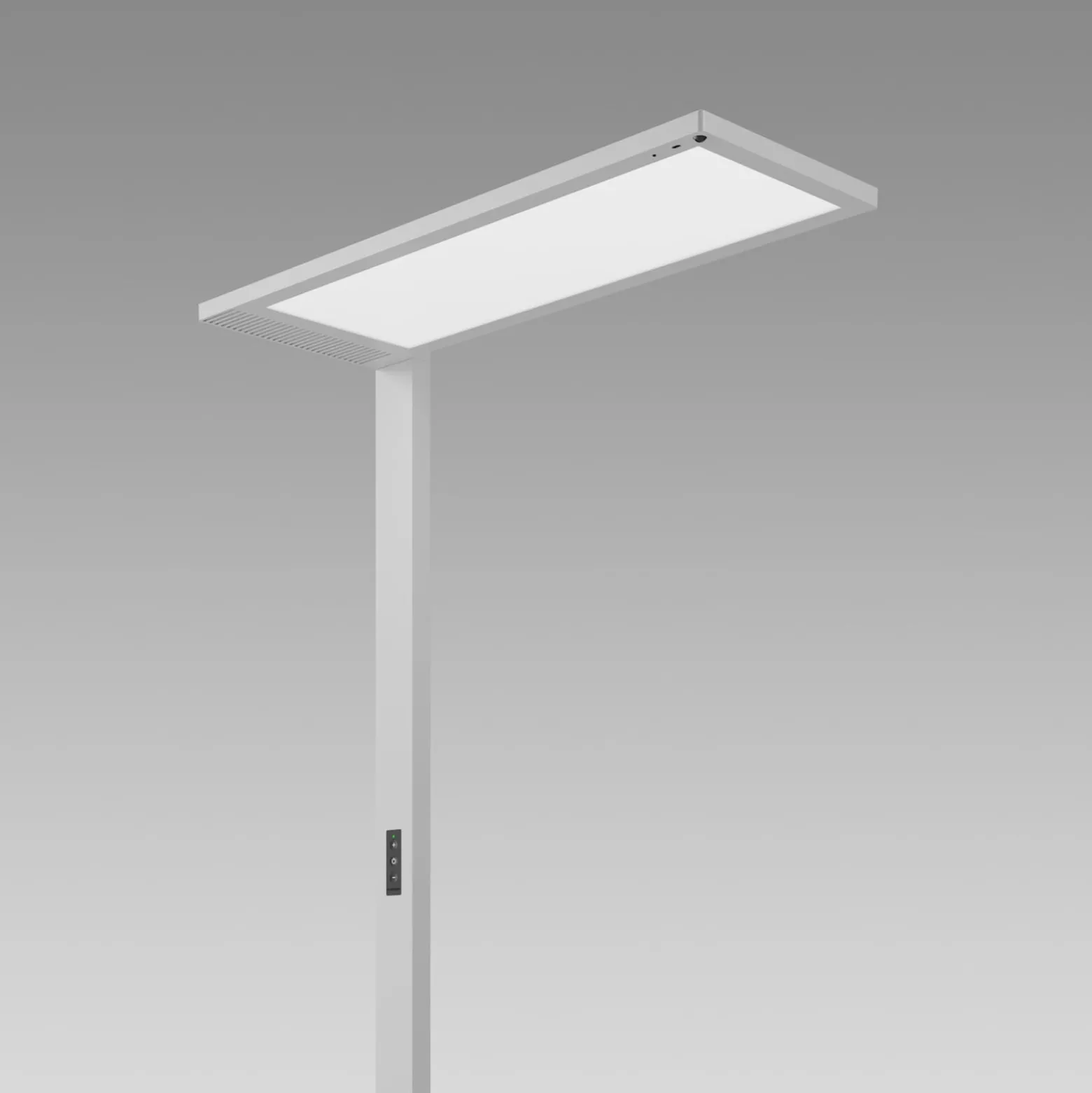 Regent Lighting valopala, anturi 1fl vasen hopea