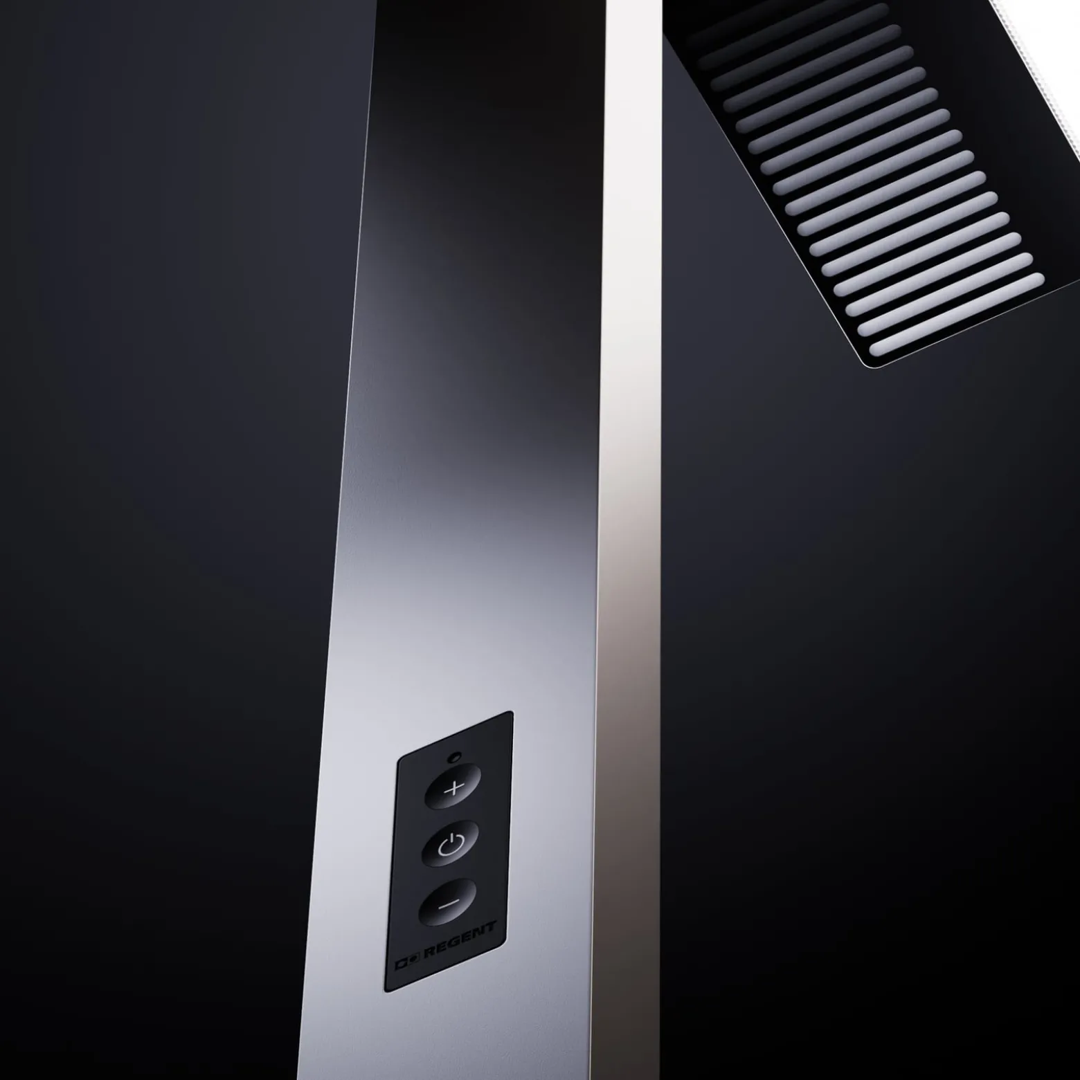 Regent Lighting valopala, anturi 1fl vasen hopea
