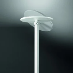 Regina LED-lattiavalaisin, valkoinen, CCT, himmennettävä, korkeus 180 cm