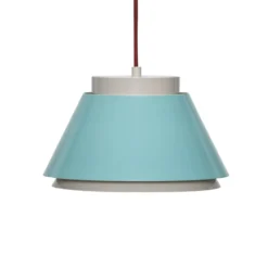 Remi-riippuvalo, sininen/beige, halkaisija 25 cm, metalli